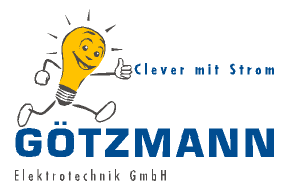 Götzmann Elektrotechnik GmbH - Clever mit Strom (Logo)